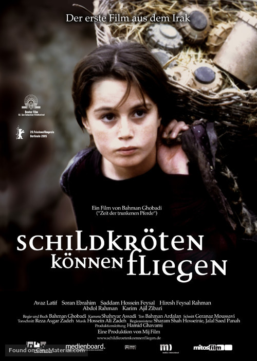 Lakposhtha parvaz mikonand - German Movie Poster