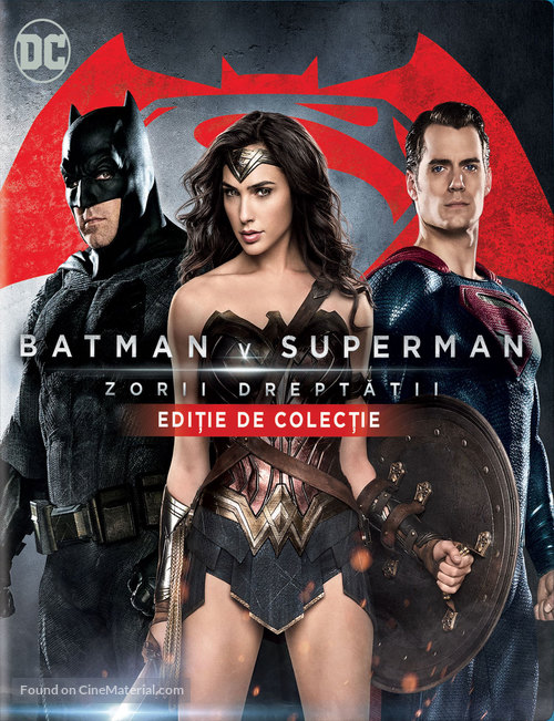 Batman v Superman: Dawn of Justice - Romanian Movie Cover