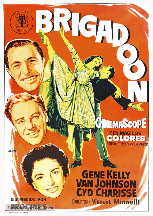 Brigadoon - Spanish Movie Poster