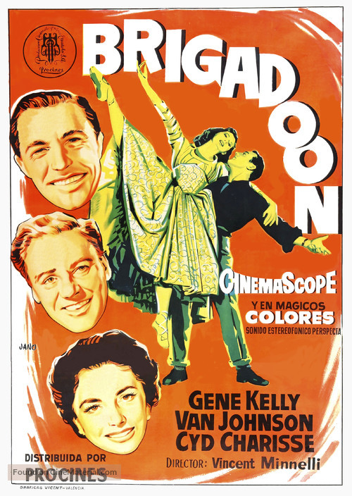 Brigadoon - Spanish Movie Poster