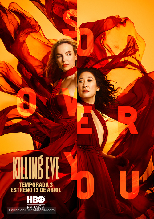 &quot;Killing Eve&quot; - Spanish Movie Poster