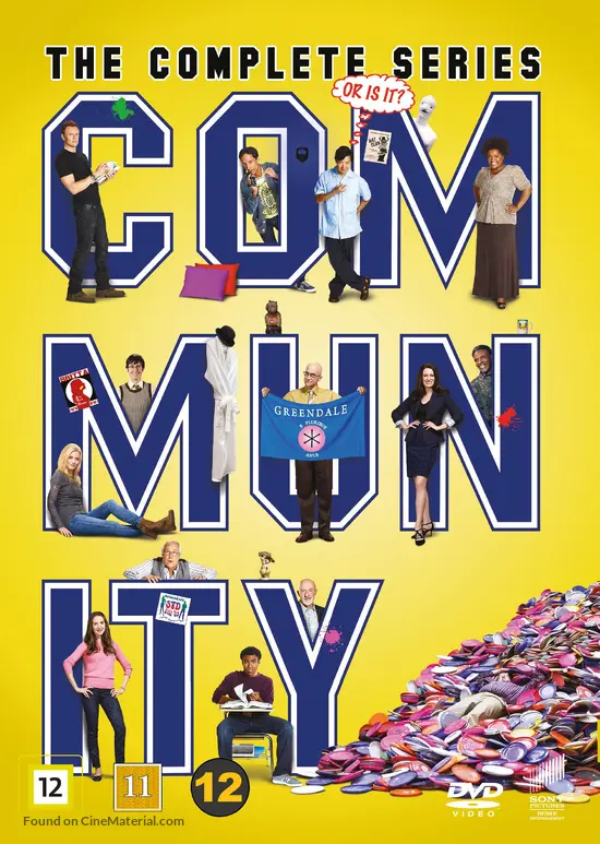 &quot;Community&quot; - Norwegian DVD movie cover