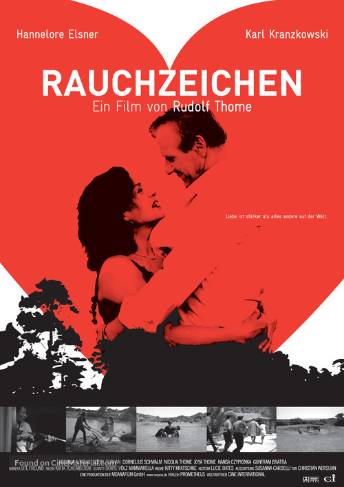 Rauchzeichen - German Movie Poster