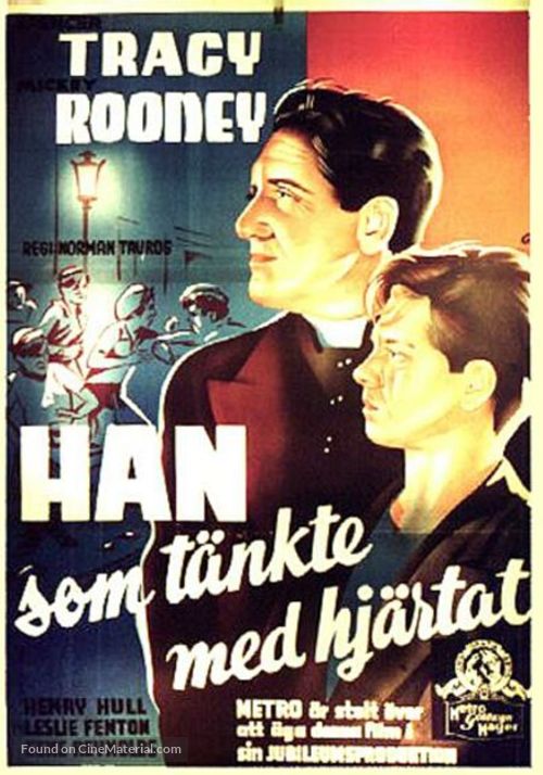 Boys Town - Swedish Movie Poster