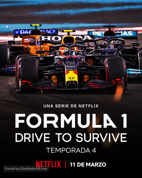 Formula 1: Drive to Survive - Argentinian Movie Poster