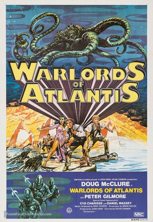 Warlords of Atlantis - Australian Movie Poster