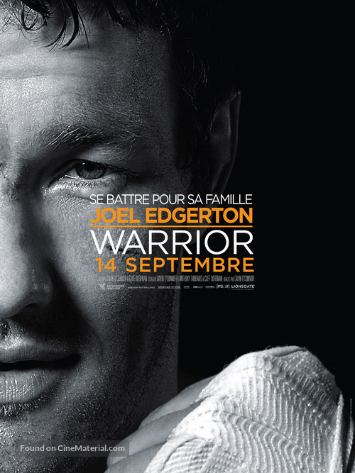 Warrior - French Movie Poster