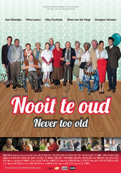 Nooit te oud - Dutch Movie Poster