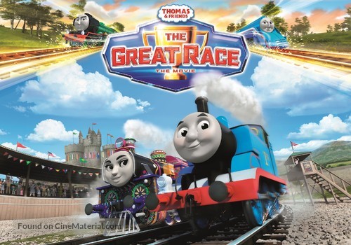 Thomas &amp; Friends: The Great Race - British Movie Poster