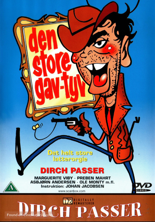 Den store gavtyv - Danish DVD movie cover