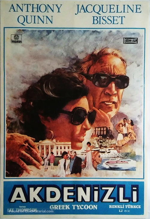 The Greek Tycoon - Turkish Movie Poster