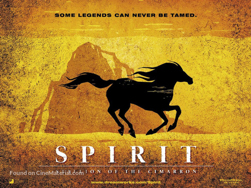 Spirit: Stallion of the Cimarron - British Movie Poster