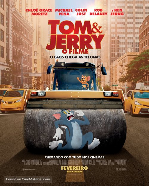 Tom and Jerry - Brazilian Movie Poster