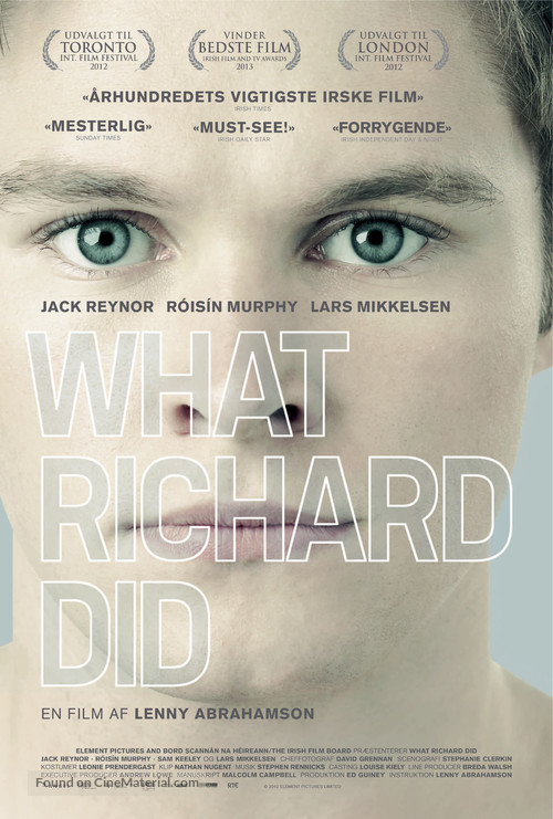 What Richard Did - Danish Movie Poster