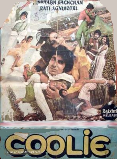 Coolie - Indian Movie Poster