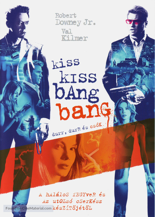 Kiss Kiss Bang Bang - Hungarian Movie Cover