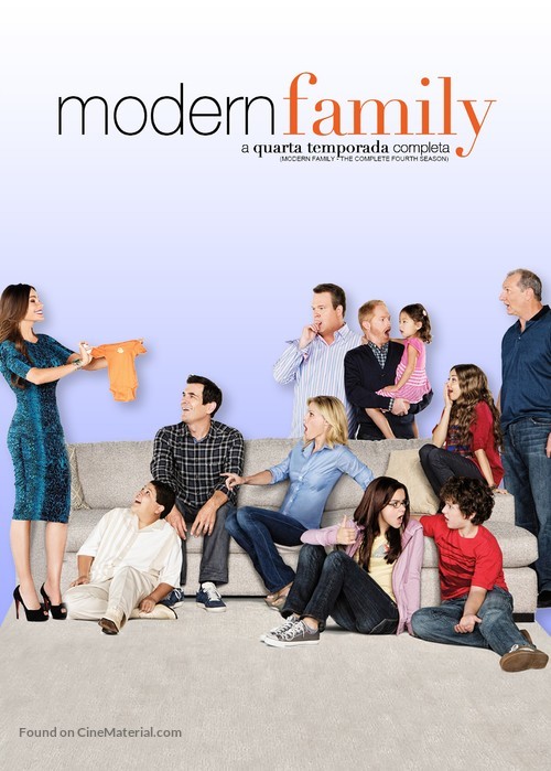 &quot;Modern Family&quot; - Brazilian DVD movie cover