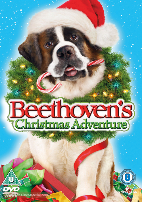 Beethoven&#039;s Christmas Adventure - British DVD movie cover