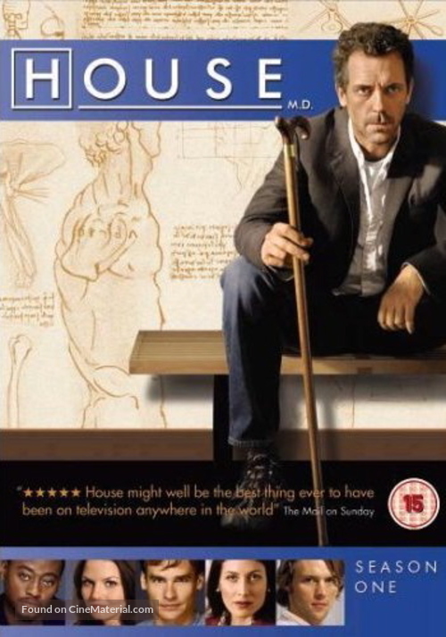 &quot;House M.D.&quot; - British DVD movie cover