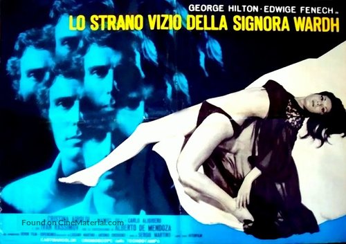 La strano vizio della Signora Wardh - Italian Movie Poster