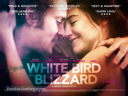 White Bird in a Blizzard - British Movie Poster
