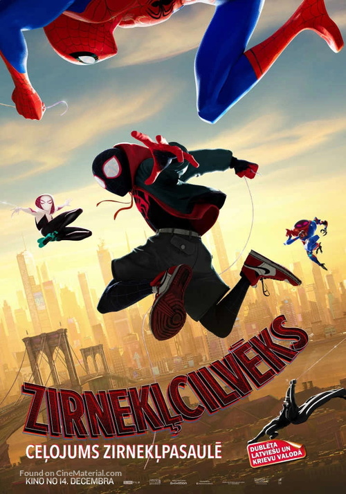 Spider-Man: Into the Spider-Verse - Latvian Movie Poster