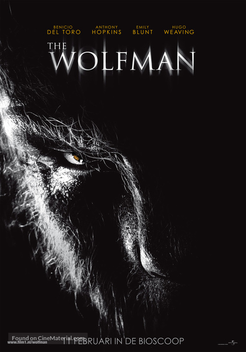 The Wolfman - Dutch Movie Poster