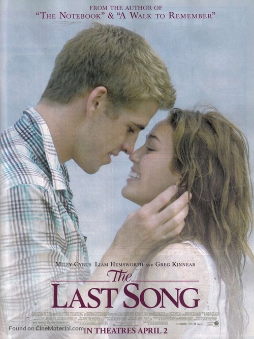 The Last Song - Movie Poster