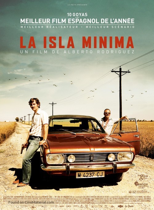 La isla m&iacute;nima - French Movie Poster