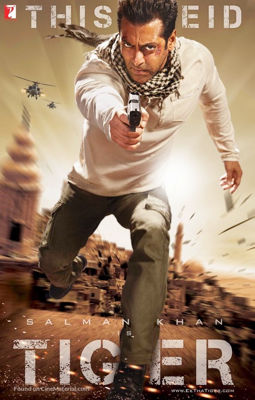 Ek Tha Tiger - Indian Movie Poster