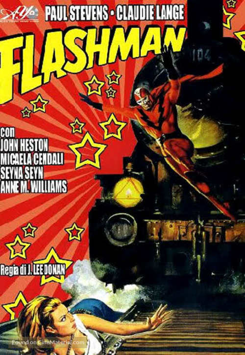 Flashman - Italian Movie Poster