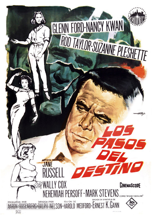 Fate Is the Hunter - Spanish Movie Poster