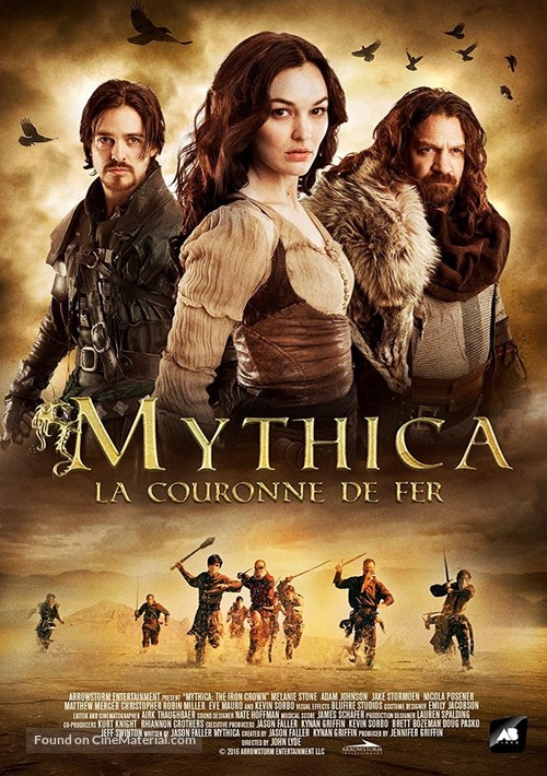 Mythica: The Iron Crown - French DVD movie cover
