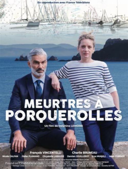 Meurtres &agrave; Porquerolles - French Movie Cover