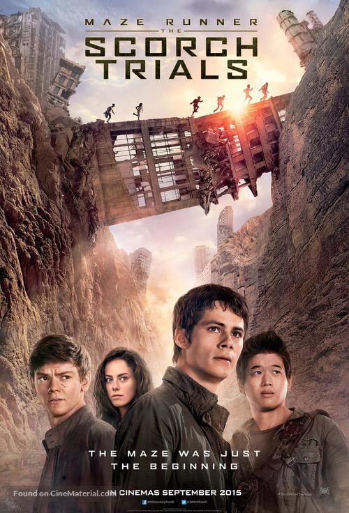 Maze Runner: The Scorch Trials - Indonesian Movie Poster