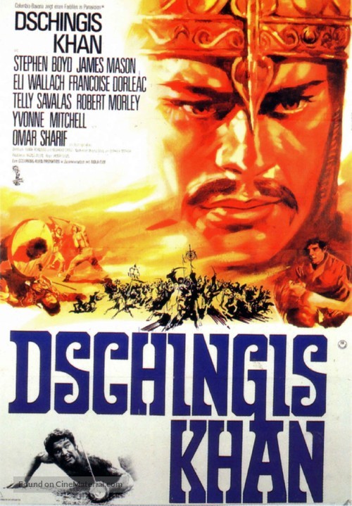 Genghis Khan - German Movie Poster
