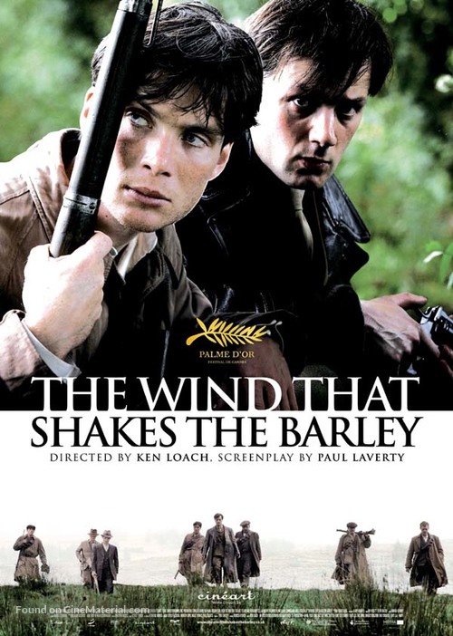 The Wind That Shakes the Barley - Belgian poster