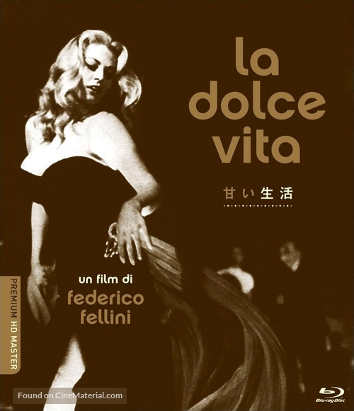 La dolce vita - Japanese Blu-Ray movie cover