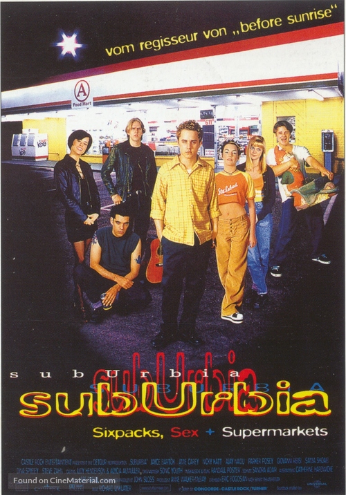 SubUrbia - German Movie Poster