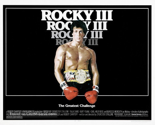Rocky III - Movie Poster