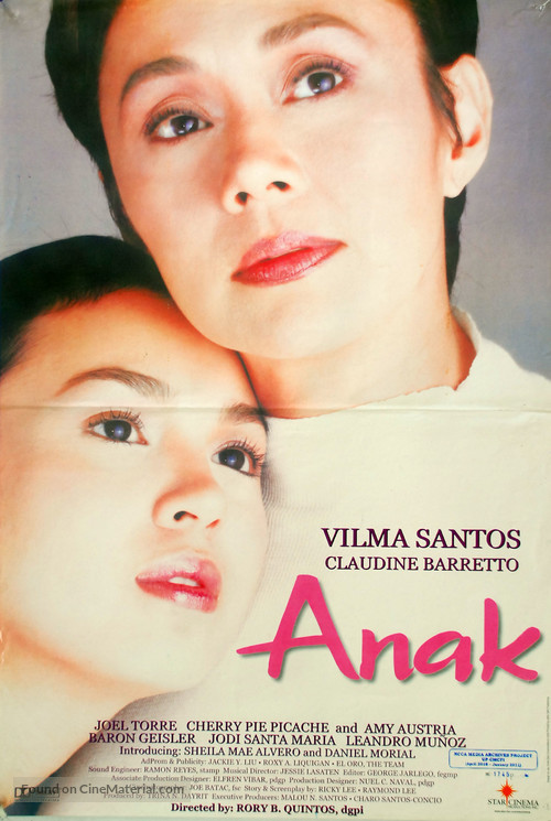  Anak  2000 Philippine movie  poster
