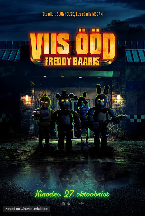 Five Nights at Freddy&#039;s - Estonian Movie Poster