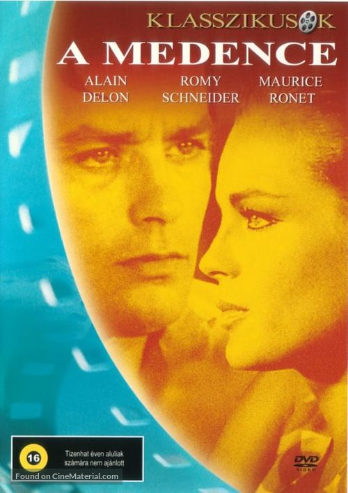 La piscine - Hungarian DVD movie cover