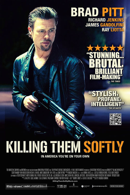 Killing Them Softly - Singaporean Movie Poster