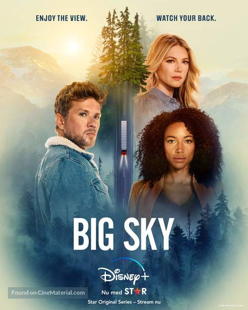 &quot;The Big Sky&quot; - Danish Movie Poster
