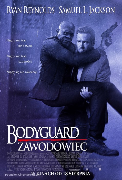 The Hitman&#039;s Bodyguard - Polish Movie Poster