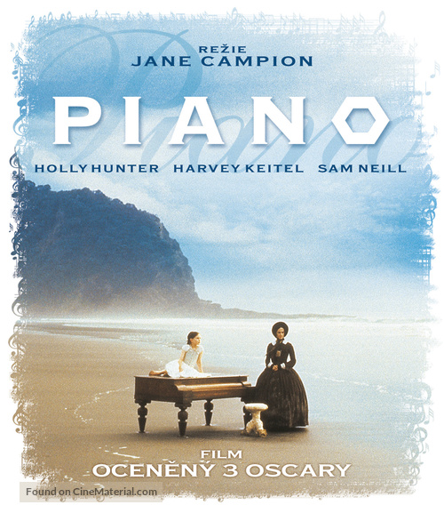 The Piano - Czech Blu-Ray movie cover