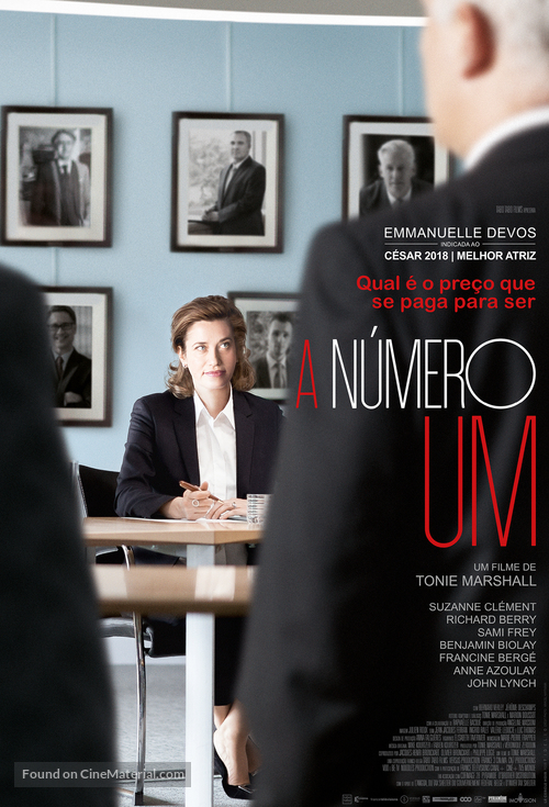 Num&eacute;ro une - Brazilian Movie Poster