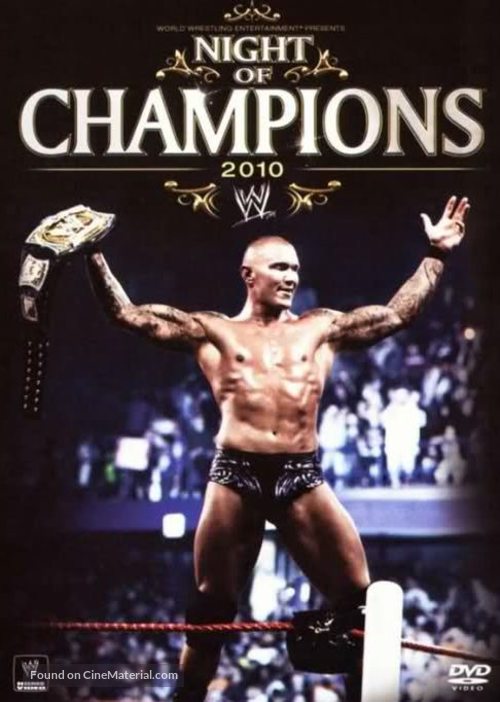 WWE Night of Champions - DVD movie cover