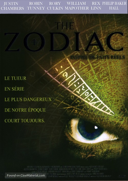 The Zodiac - French DVD movie cover